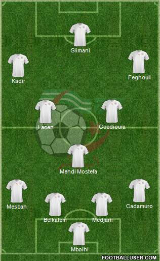 Algeria Formation 2012