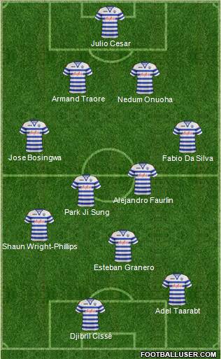 Queens Park Rangers Formation 2012