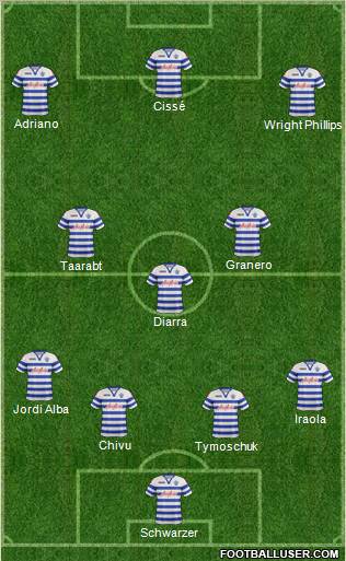 Queens Park Rangers Formation 2012