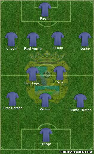 C.F. Fuenlabrada Formation 2012