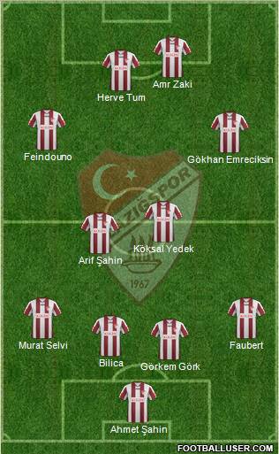 Elazigspor Formation 2012