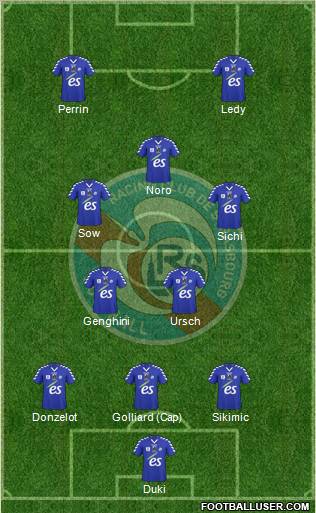 Racing Club de Strasbourg-Football Formation 2012