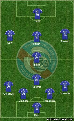 Racing Club de Strasbourg-Football Formation 2012