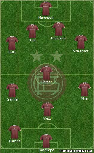 Lanús Formation 2012