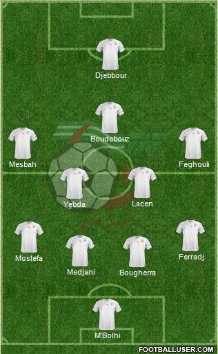 Algeria Formation 2012