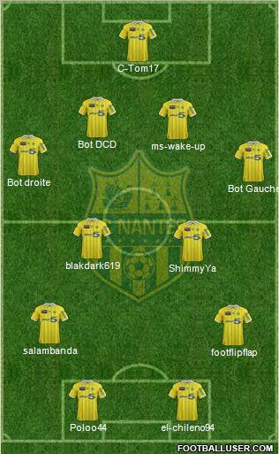 FC Nantes Formation 2012