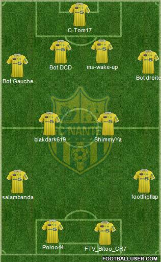 FC Nantes Formation 2012