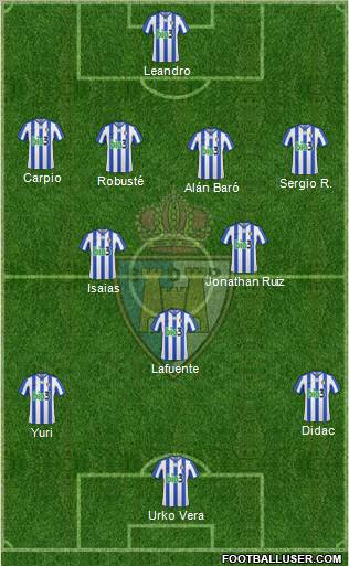 S.D. Ponferradina Formation 2012