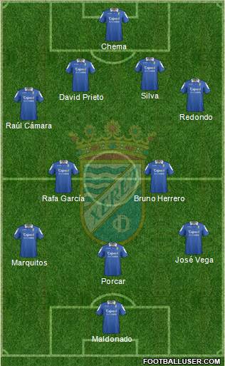 Xerez C.D., S.A.D. Formation 2012