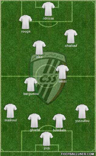 Club Sportif Sfaxien Formation 2012