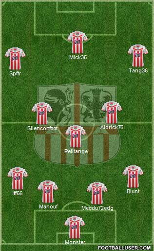 Athletic Club Ajaccien Football Formation 2012