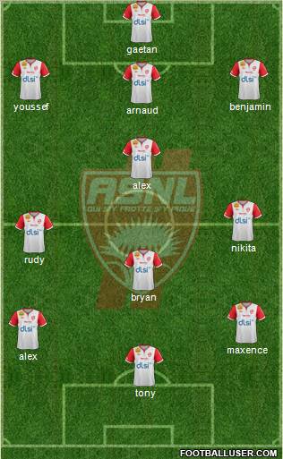 A.S. Nancy Lorraine Formation 2012