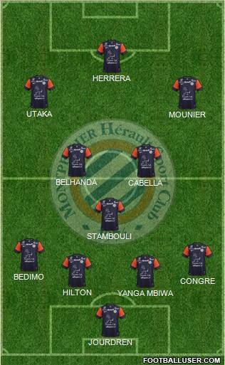 Montpellier Hérault Sport Club Formation 2012