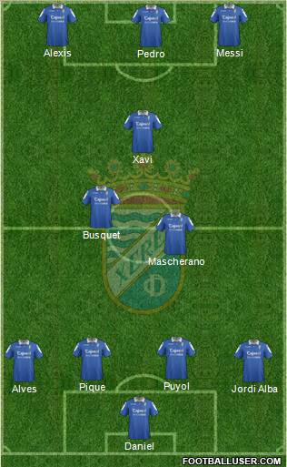 Xerez C.D., S.A.D. Formation 2012