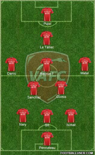 Valenciennes Football Club Formation 2012