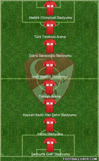 Turkey Formation 2012