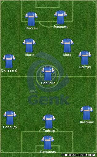 K Racing Club Genk Formation 2012