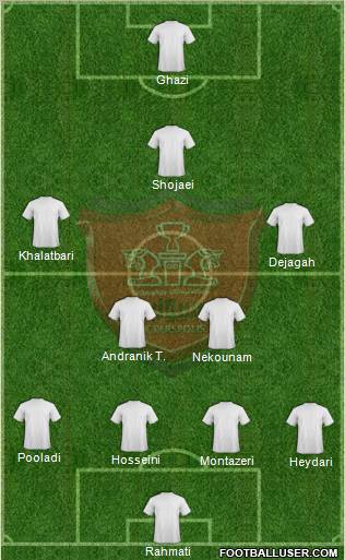 Persepolis Tehran Formation 2012