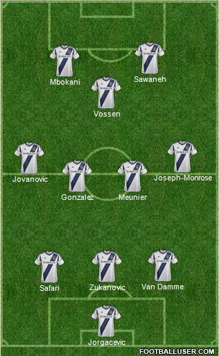 Los Angeles Galaxy Formation 2012