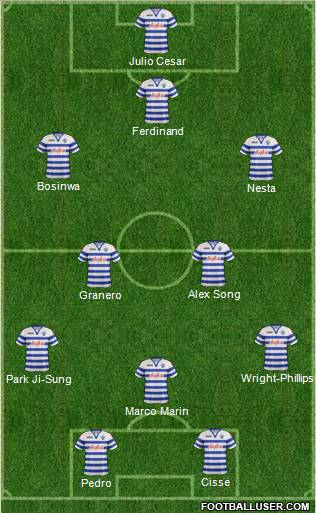 Queens Park Rangers Formation 2012