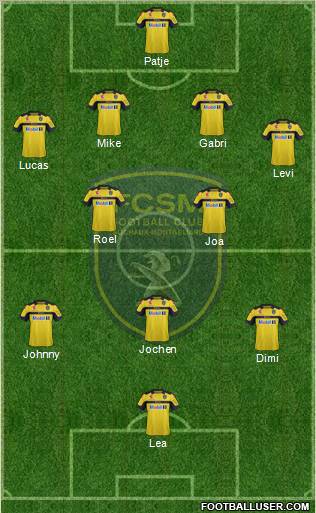 FC Sochaux-Montbéliard Formation 2012