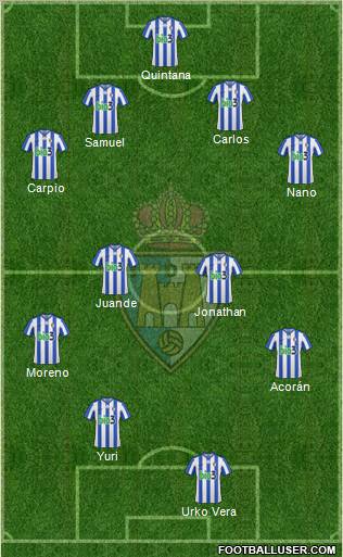 S.D. Ponferradina Formation 2012