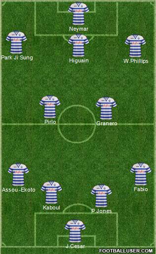 Queens Park Rangers Formation 2012