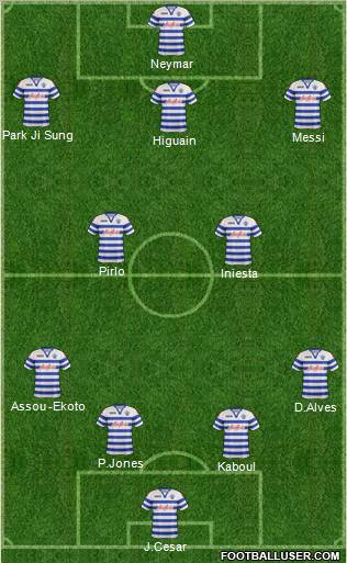 Queens Park Rangers Formation 2012