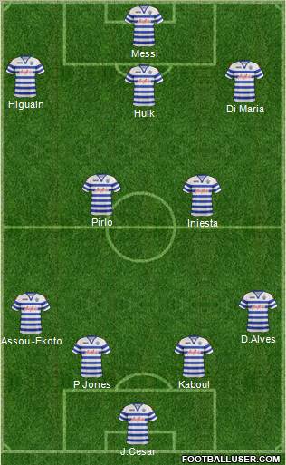 Queens Park Rangers Formation 2012