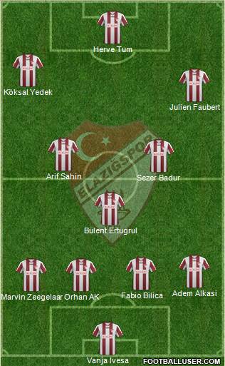 Elazigspor Formation 2012