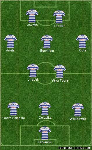 Queens Park Rangers Formation 2012