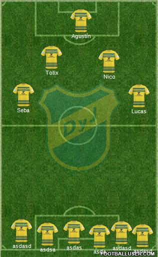 Defensa y Justicia Formation 2012