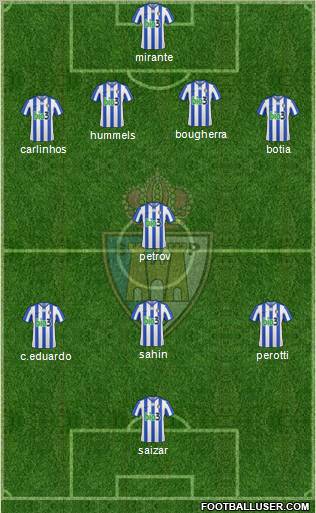 S.D. Ponferradina Formation 2012