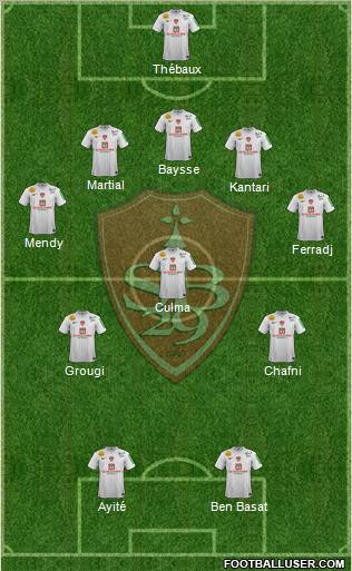 Stade Brestois 29 Formation 2012