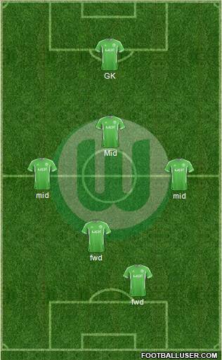 VfL Wolfsburg Formation 2012