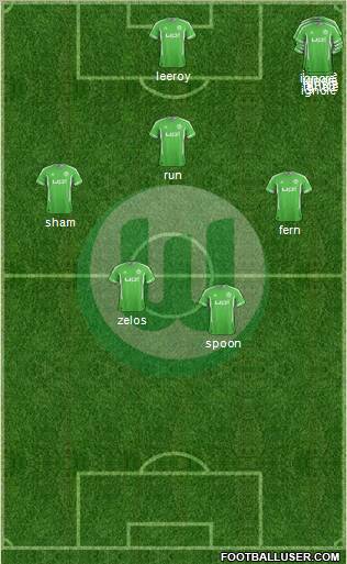 VfL Wolfsburg Formation 2012