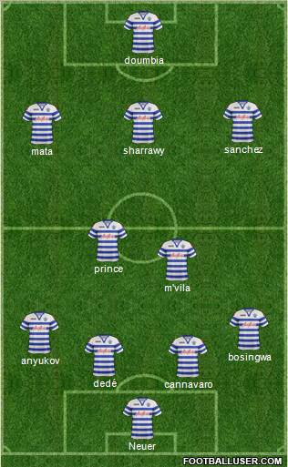 Queens Park Rangers Formation 2012