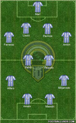 Hércules C.F., S.A.D. Formation 2012