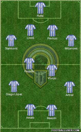 Hércules C.F., S.A.D. Formation 2012