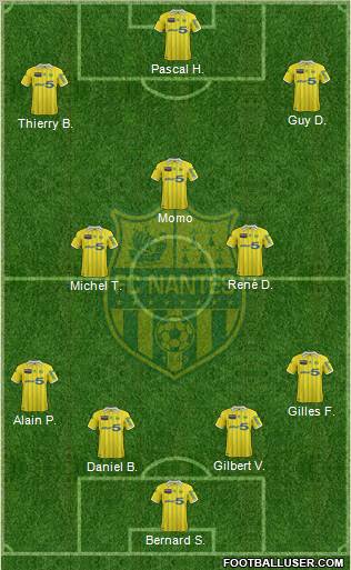 FC Nantes Formation 2012