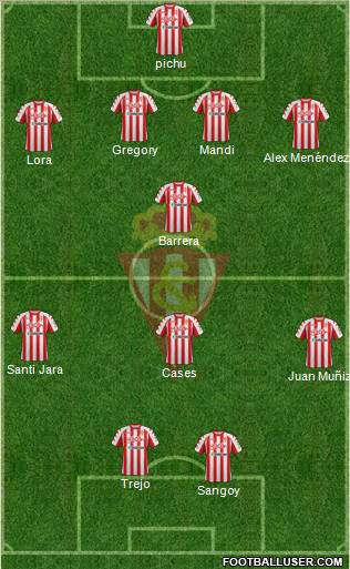 Real Sporting S.A.D. Formation 2012