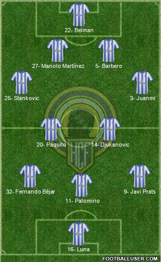 Hércules C.F., S.A.D. Formation 2012