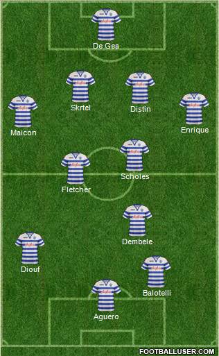 Queens Park Rangers Formation 2012