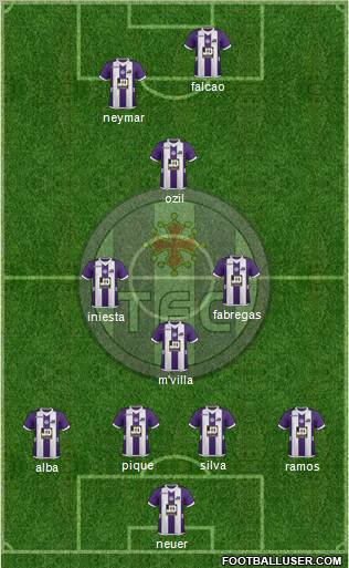 Toulouse Football Club Formation 2012