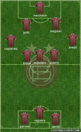 Lanús Formation 2012