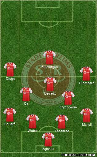 Stade de Reims Formation 2012