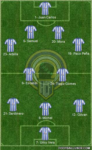 Hércules C.F., S.A.D. Formation 2012