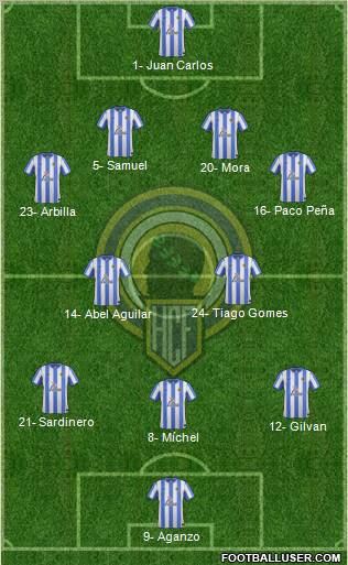 Hércules C.F., S.A.D. Formation 2012