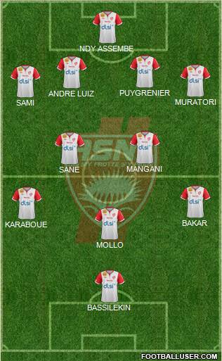 A.S. Nancy Lorraine Formation 2012