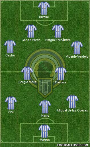 Hércules C.F., S.A.D. Formation 2012